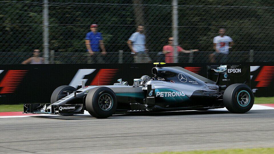 Nico Rosberg sicherte sich die Bestzeit im Mercedes in Monza, Foto: Sutton
