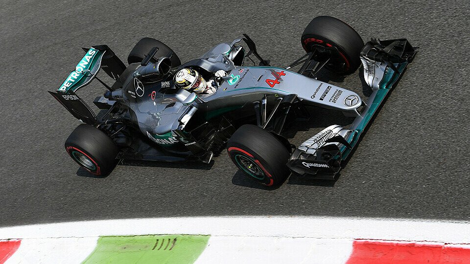 Mercedes-Star Lewis Hamilton holte sich Platz 1 im 3. Training in Monza, Foto: Sutton