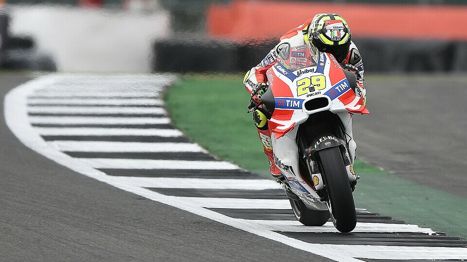 Andrea Iannone sicherte sich am Freitag die Tages-Bestzeit, Foto: Ducati