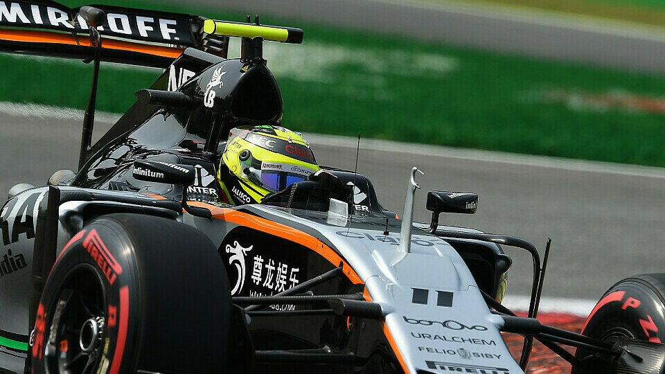 Perez sicherte sich in Monza den achten Startplatz, Foto: Sutton