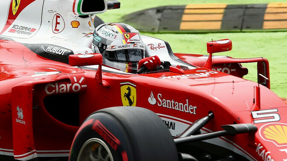 Sebastian Vettel wird in Monza Dritter, Foto: Sutton