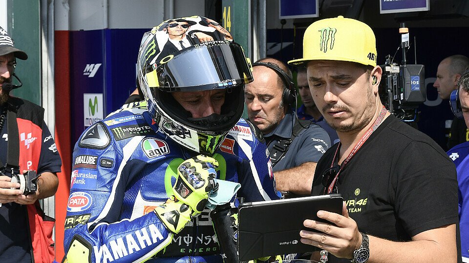 Uccio ist einer der engsten Vertrauensmänner von Rossi, Foto: Yamaha