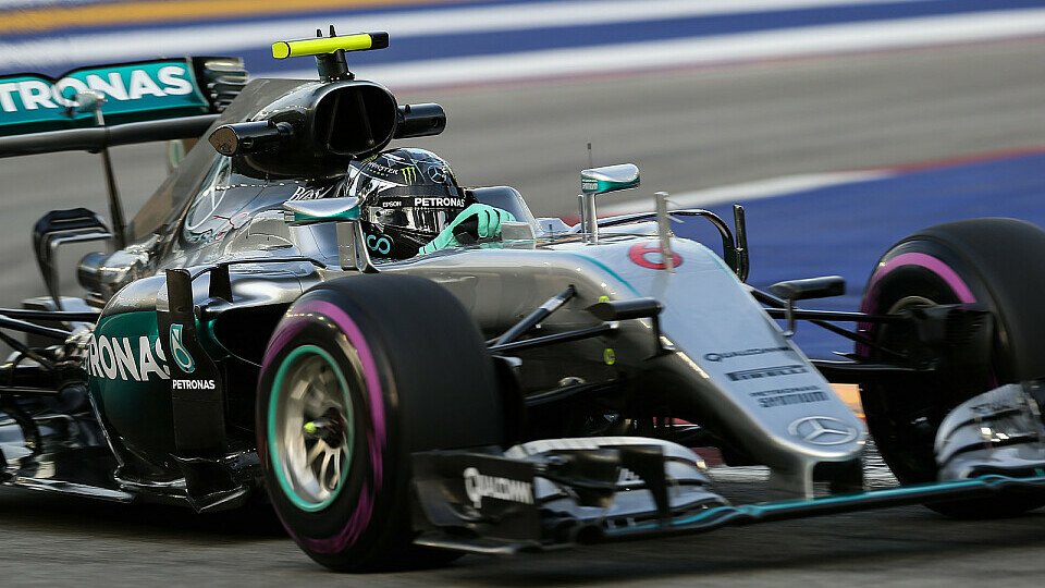 Nico Rosberg fuhr im 2. Freien Training zum Singapur GP Bestzeit, Foto: Sutton