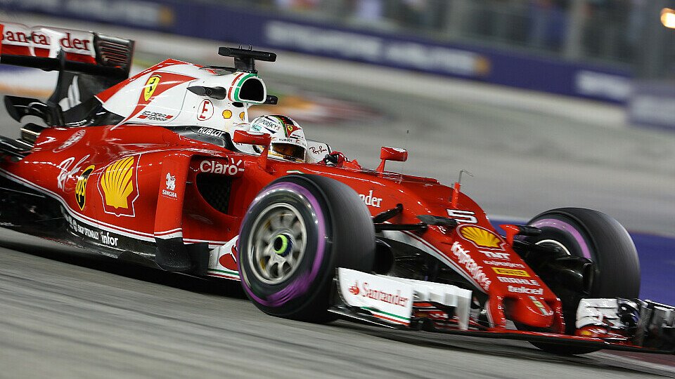 Sebastian Vettel kämpfte sich in Singapur von Platz 22 auf Position 5, Foto: Sutton