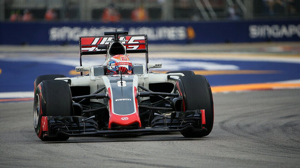Das Auto von Romain Grosjean streikte schon vor dem Start, Foto: Sutton