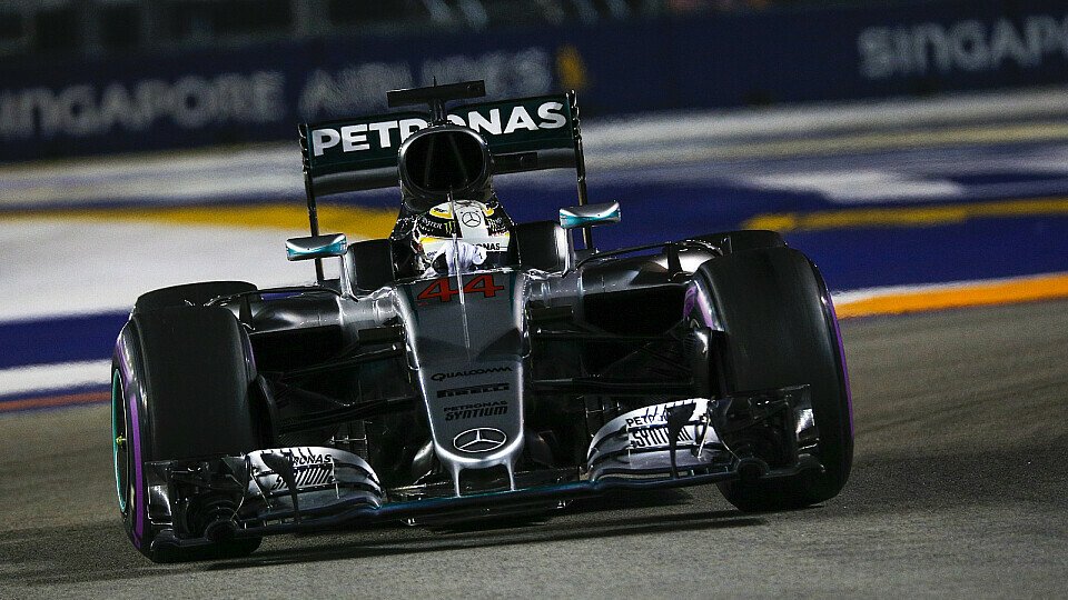 Nico Rosberg ließ Lewis Hamilton in Singapur keine Chance, Foto: Sutton