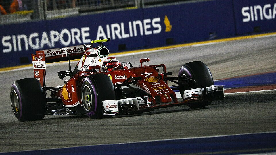 Ferraris Kimi Räikkönen hatte in Singapur auf die Pole spekuliert, Foto: Sutton