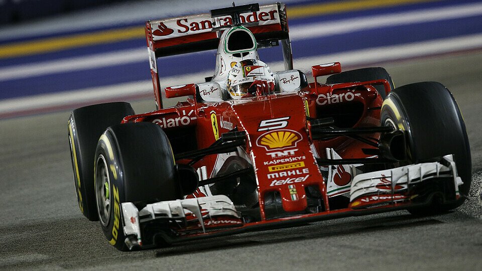 Sebastian Vettel kämpfte sich in Singapur von Platz 22 auf Position 5, Foto: Sutton