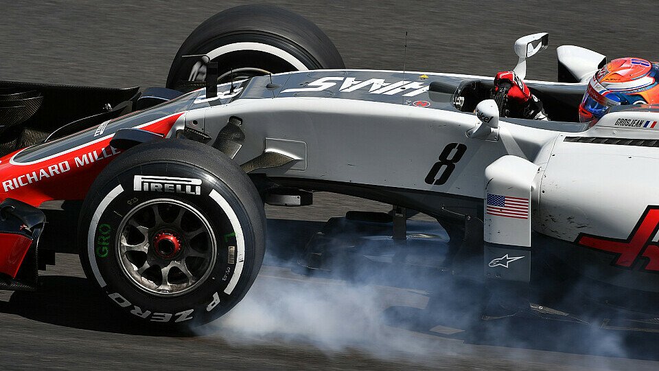 Bei Haas gibt es oft Bremsprobleme, Foto: Sutton