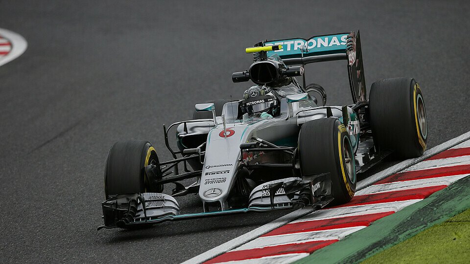 Nico Rosberg setzte zweimal die Bestzeit am Freitag in Japan, Foto: Sutton