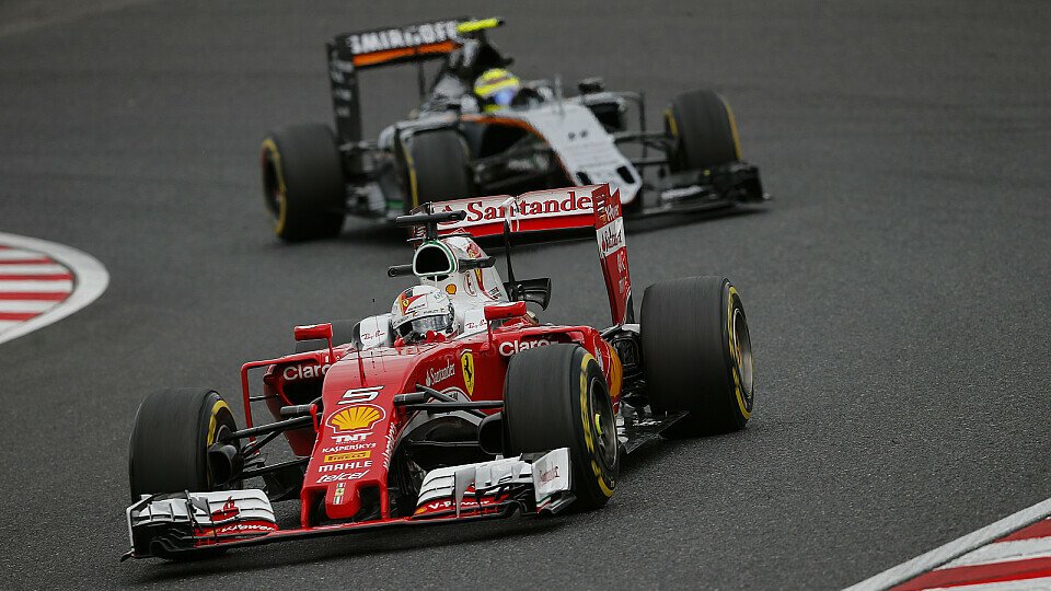 Kann Force India in Japan Ferrari attackieren?, Foto: Sutton
