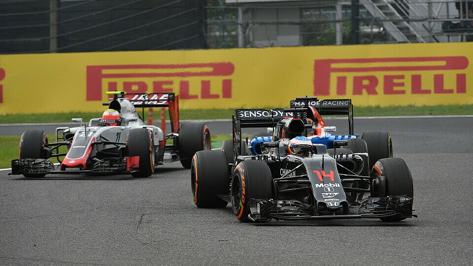 McLaren und Haas blieben in Suzuka weit hinter den eigenen Erwartungen zurück, Foto: Sutton