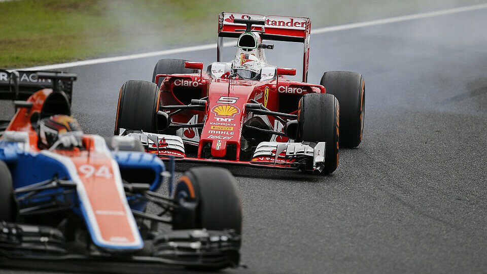 Pascal Wehrlein nervte Sebastian Vettel bei den Überrundungen in Japan, Foto: Sutton