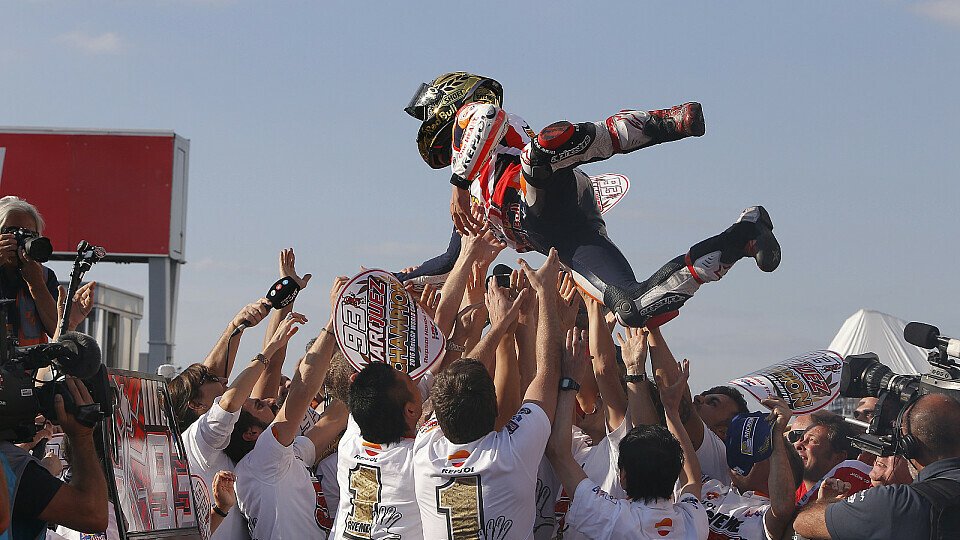 2016 machte Marc Marquez seinen dritten MotoGP-Titel in Motegi klar, Foto: HRC