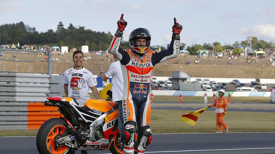 Seinen Platz am MotoGP-Olymp hat Marc Marquez schon mit 23 Jahren sicher, Foto: Repsol