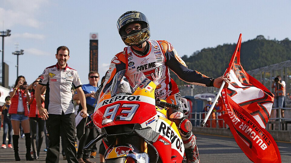 Marc Marquez krönte sich in Motegi zum MotoGP-Weltmeister, Foto: Repsol