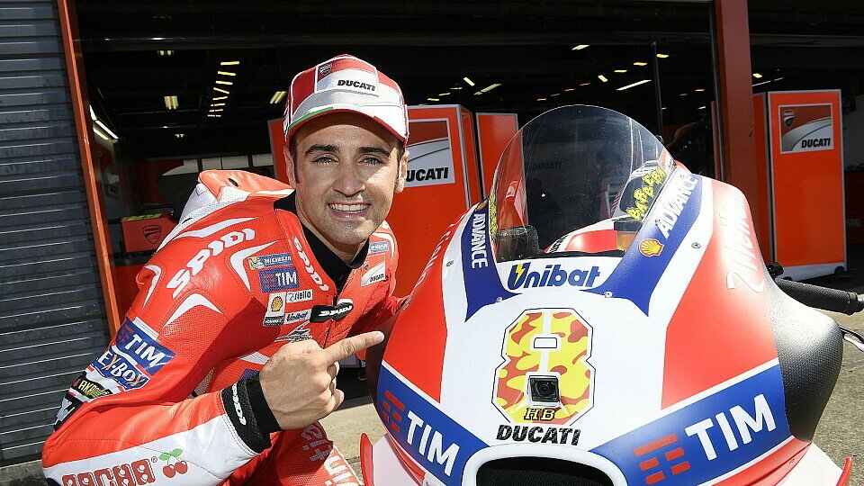 Hector Barbera darf ein zweites und letztes Mal mit der Werks-Ducati ausrücken, Foto: Ducati