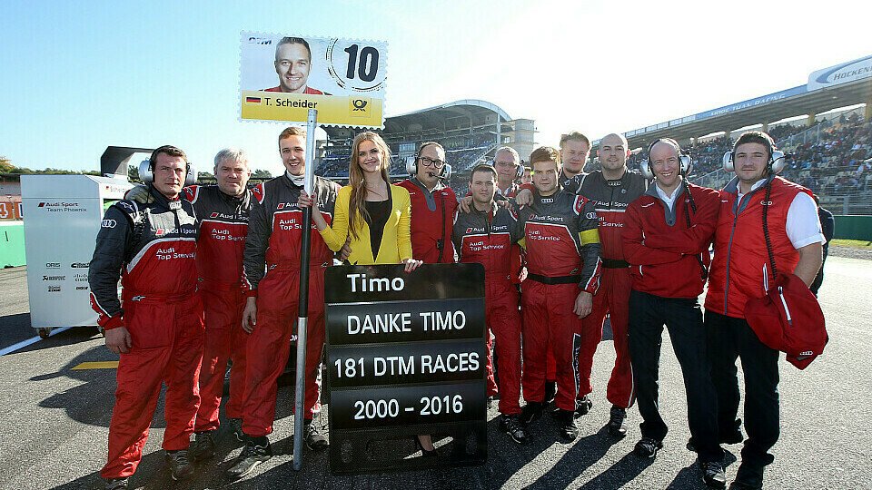 Timo Scheider verabschiedet sich nach 181 Rennen aus der DTM, Foto: Audi