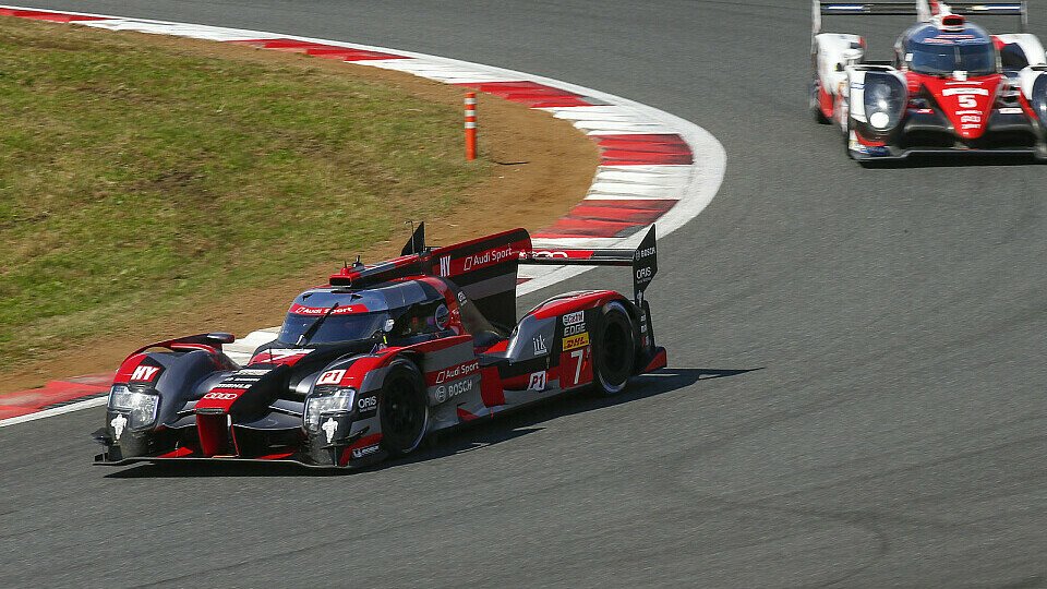 Das Rennen in Fuji war eine enge Kiste zwischen Audi, Toyota und Porsche, Foto: Audi