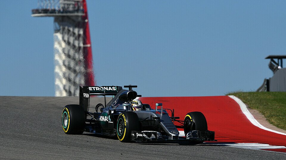 USA-Dominator Lewis Hamilton in Austin auf Pole Position, Foto: Sutton