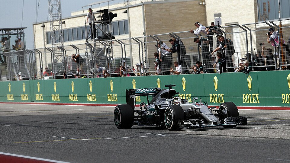 Hamilton sicherte sich seinen 50. F1-Sieg, Foto: Sutton