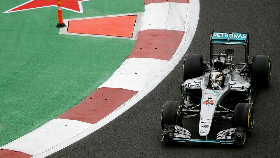 Lewis Hamilton fuhr die Bestzeit im 1. Training in Mexiko