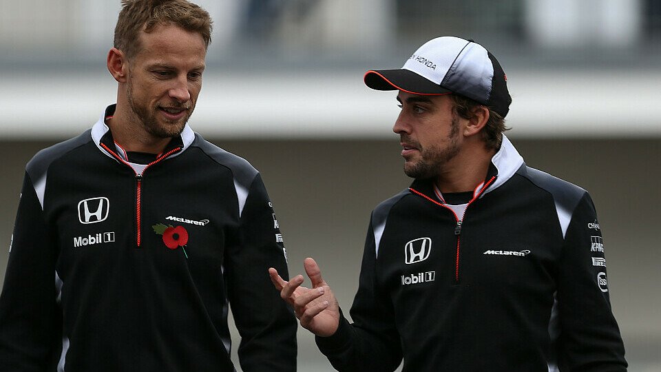 Jenson Button vertritt in Monaco Fernando Alonso, Foto: Sutton