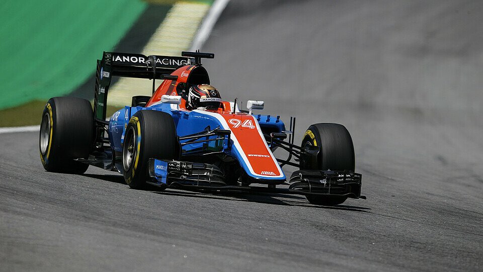 Manor-Pilot Pascal Wehrlein kam am Freitag in Interlagos nicht auf sehr viele Runden, Foto: Sutton