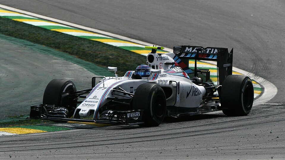 Williams - hier Valtteri Bottas - sorgte am Freitag in Brasilien für Abwechslung, Foto: Sutton