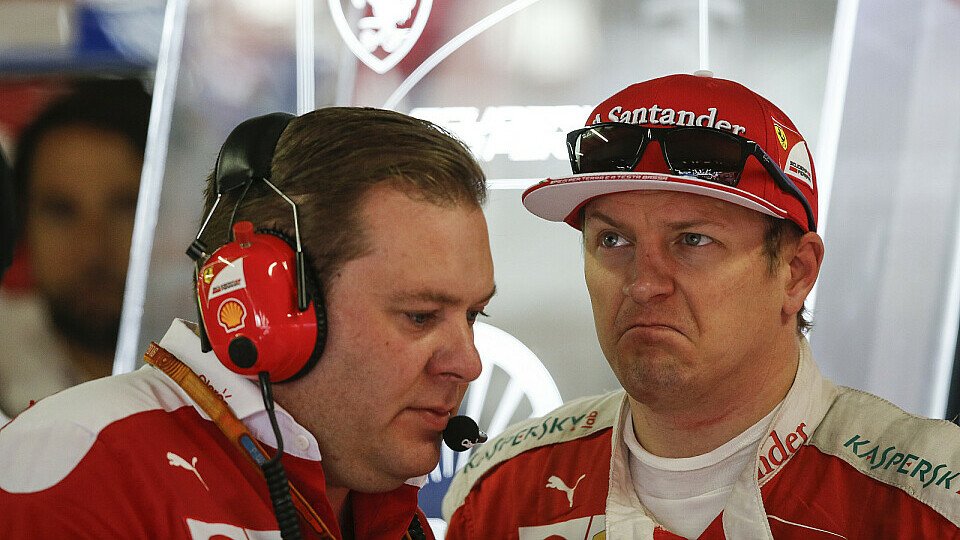 Not amused: Kimi Räikkönen braucht 2018 einen neuen Renningenieur, Foto: Sutton