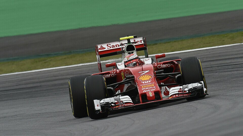 Kimi Räikkönen startet am Sonntag von Platz drei