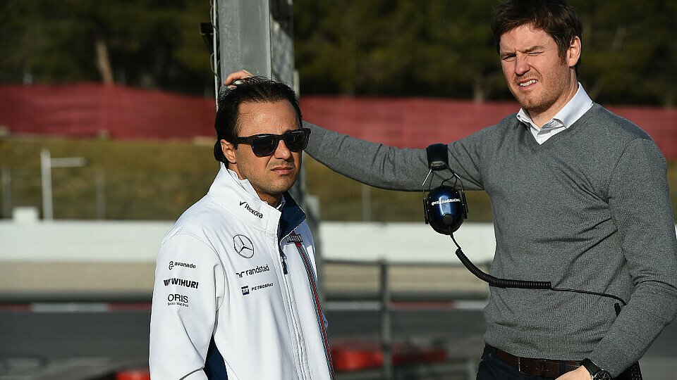 Felipe Massa und Rob Smeldey, Foto: Sutton