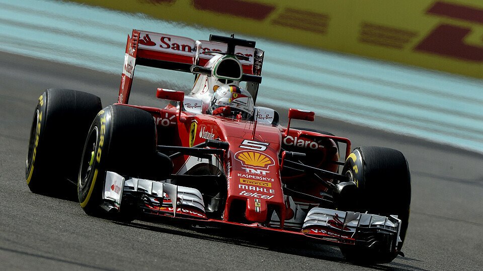 Sebastian Vettel fuhr im Ferrari Bestzeit im 3. Training in Abu Dhabi, Foto: Ferrari