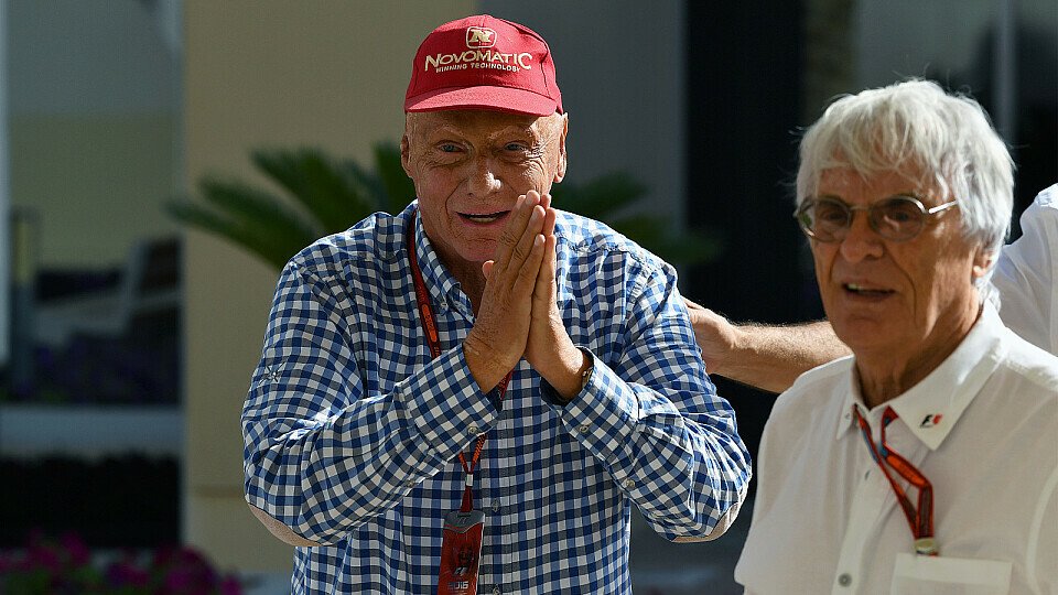 Niki Lauda ist besorgt, dass Bernie Ecclestones Nachfolger von Liberty Media der Formel 1 schaden könnten, Foto: Sutton