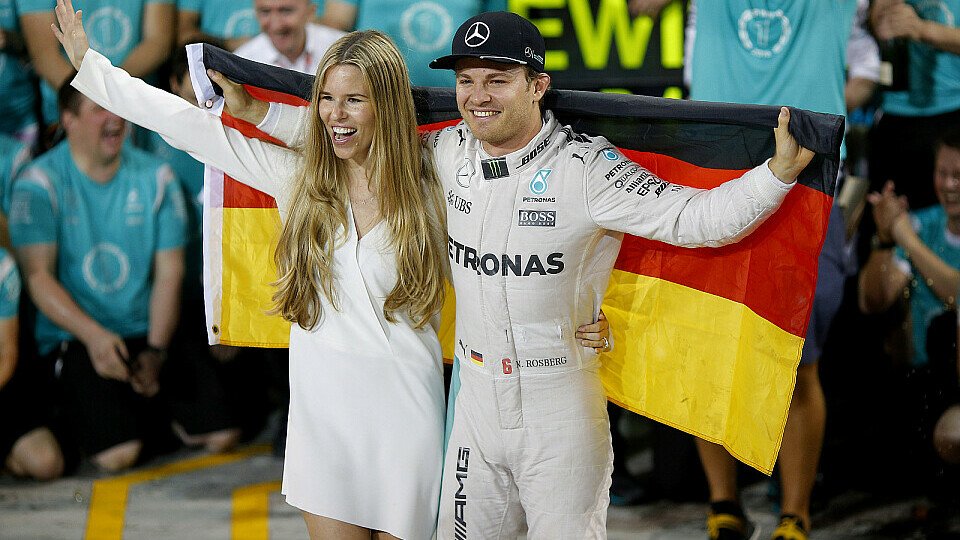 Nur kurz nach dem Gewinn des WM-Titels trat Nico Rosberg zurück - für Vivian und seine Tochter, Foto: Sutton