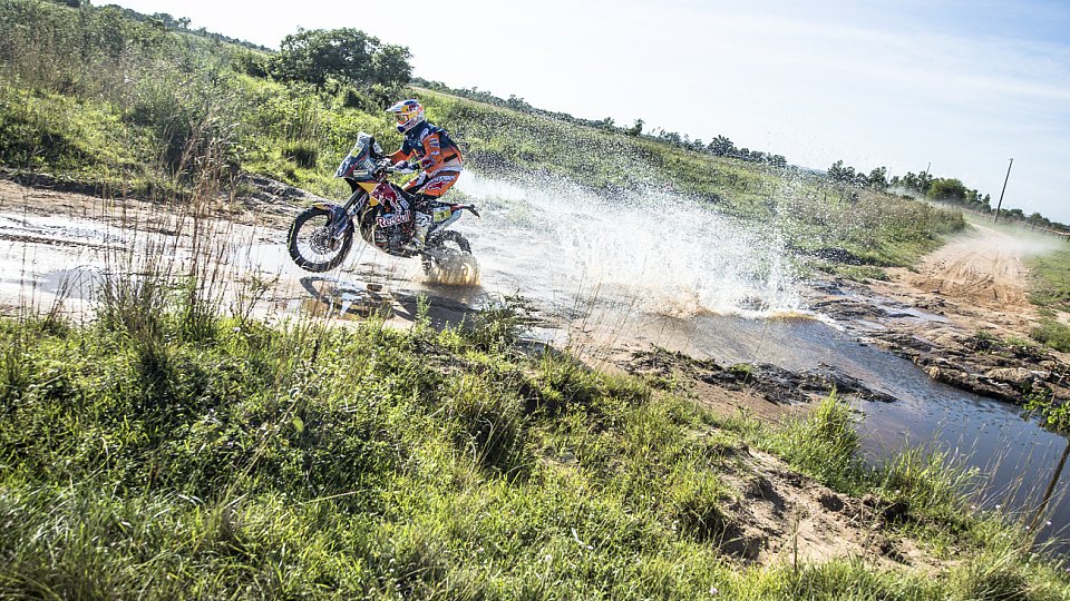 Toby Price gewinnt die zweite Etappe der Rallye Dakar 2017, Foto: Red Bull