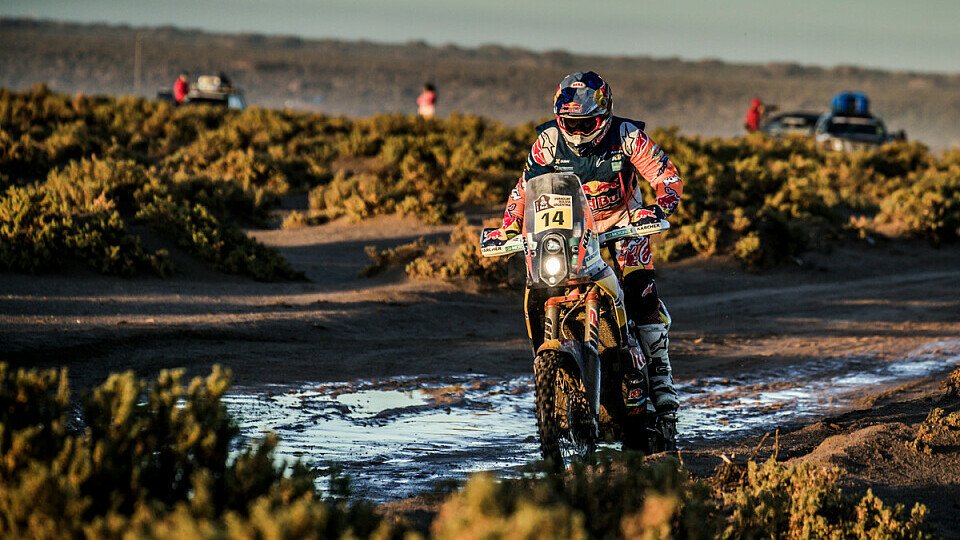 Der neue Dakar-Champion heißt mit hoher Wahrscheinlichkeit Sam Sunderland, Foto: KTM