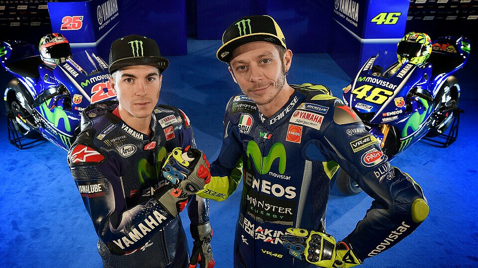 Maverick Vinales und Valentino Rossi werden wohl zwei Big Player im MotoGP-Poker sein, Foto: Yamaha