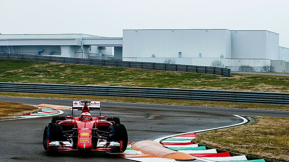 Kimi Räikkönen erwischte schlechtes Wetter, Foto: Ferrari