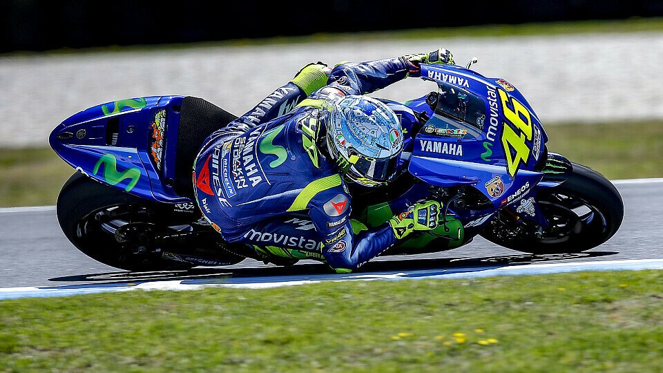 Die bisher 2017 verwendeten Michelins kamen Rossi nicht entgegen, Foto: Yamaha