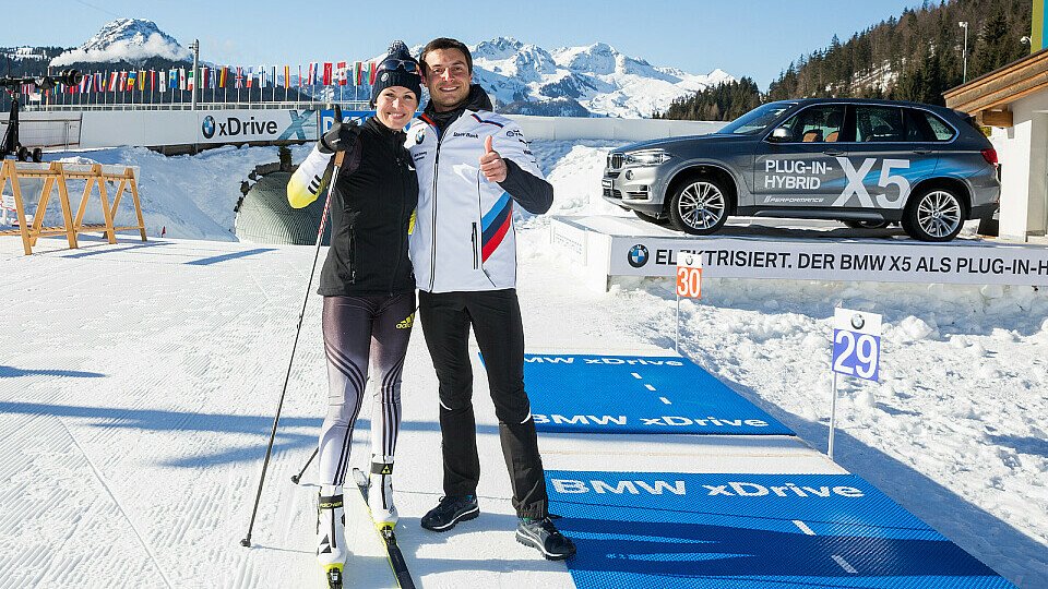 Bruno Spengler ist bekennender Biathlon-Fan, Foto: BMW
