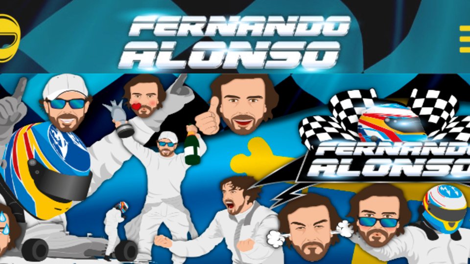 Ein Fernando Alonso für jeden Gemütszustand in Nachrichten, Foto: Motorsport-Magazin.com/Screenshot