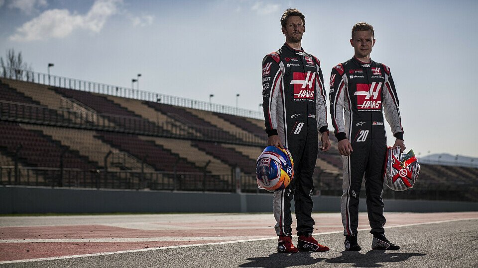 Romain Grosjean und Kevin Magnussen fahren auch in der Saison 2018 für das Haas F1 Team, Foto: Haas F1 Team