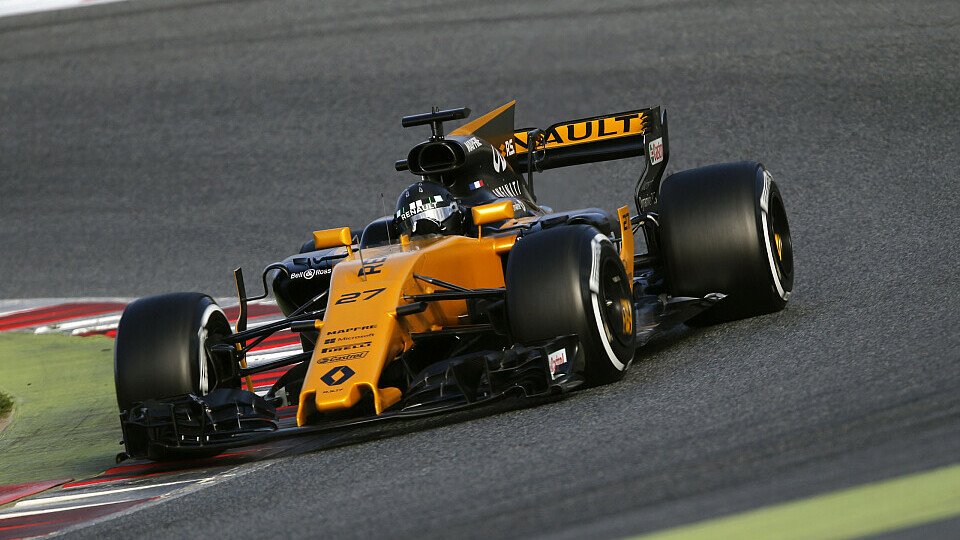 Nico Hülkenberg und Renault befinden sich mit ihrem Testprogramm bisher im Rückstand, Foto: Sutton
