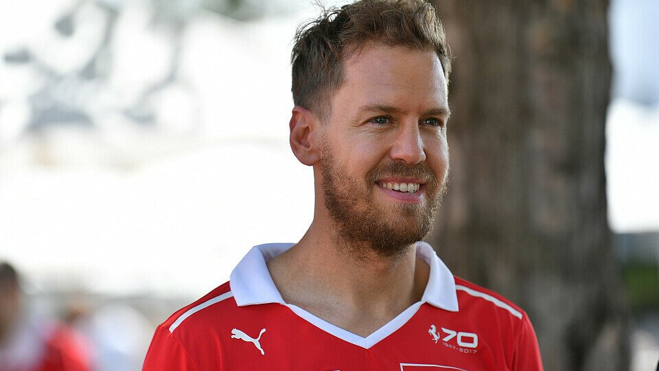 Sebastian Vettel will von einer Favoritenrolle für Ferrari nichts wissen, Foto: Sutton