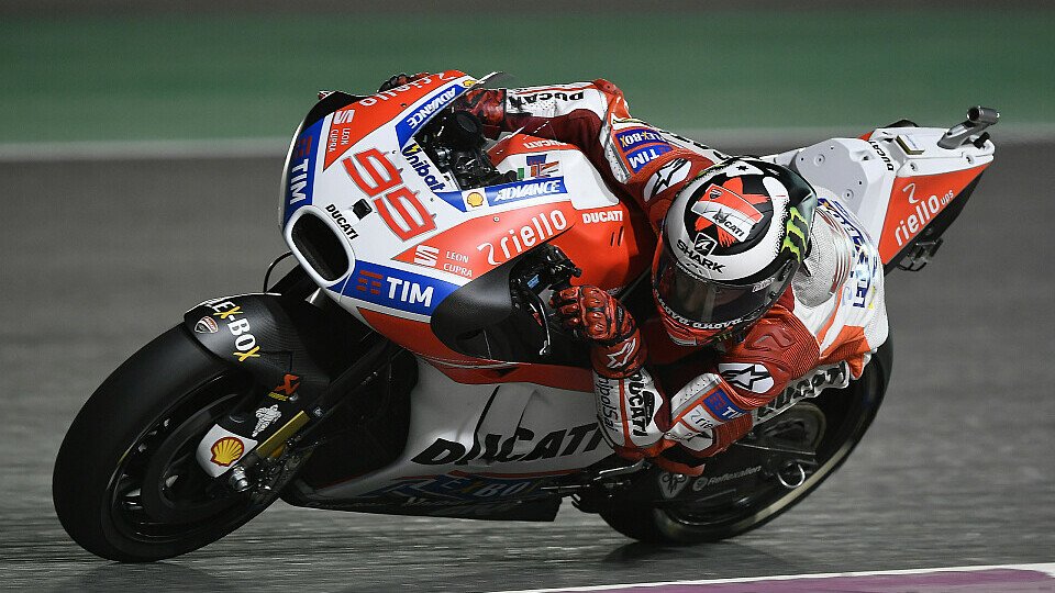Jorge Lorenzo hätte beim Katar GP auf mehr gehofft, Foto: Ducati