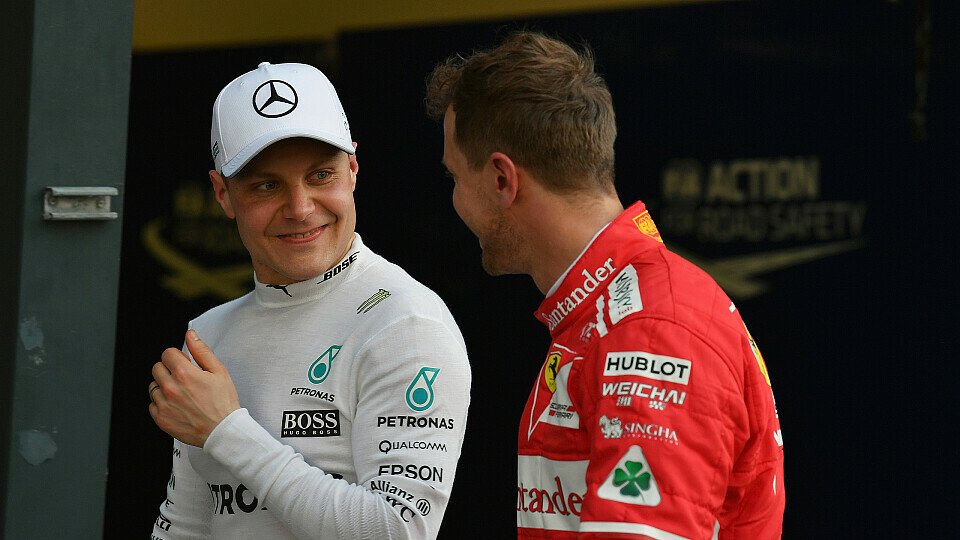 Valtteri Bottas schaffte es bei seinem Einstand für Mercedes aufs Podium, Foto: Sutton