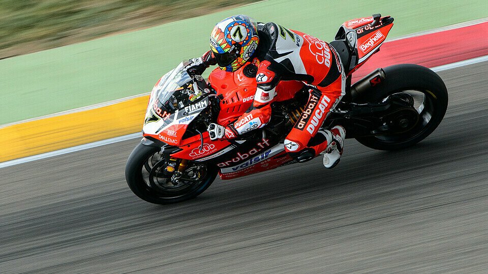 Sieger in Aragon: Chaz Davies, Foto: Ducati