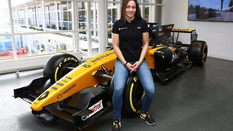 Marta Garcia tritt als nächste Dame bei Renault in die Fußstapfen von Carmen Jorda, Foto: Renault Sport