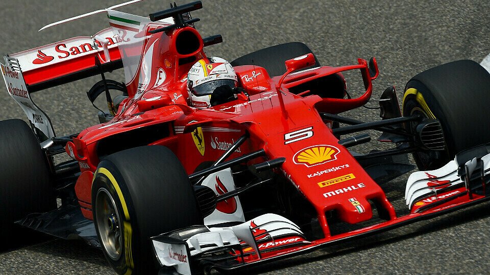 Geht Sebastian Vettel als Favorit in den China GP?, Foto: Sutton
